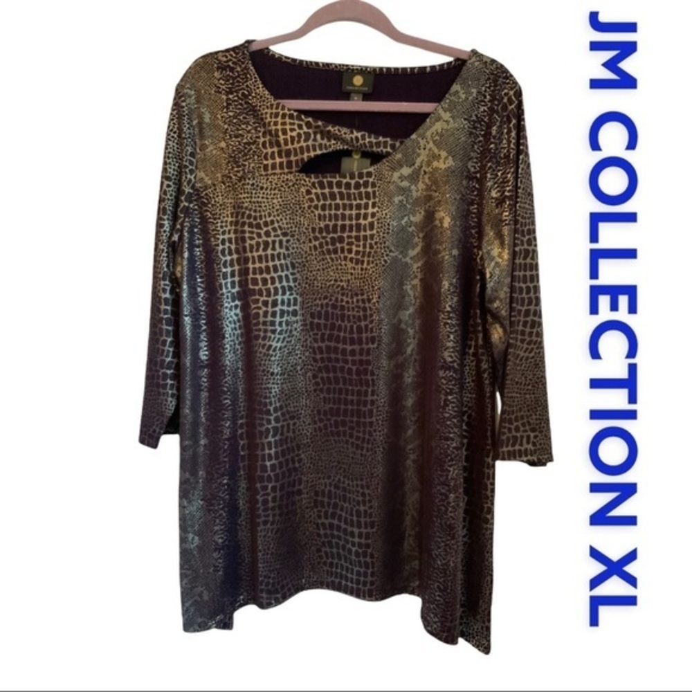 JM COLLECTION WOMAN BLOUSE XL VERY SEXY